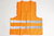 Warnweste Polyester orange EN20471