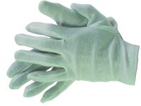 Baumwoll-Jersey-Handschuhe Herrengröße