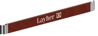 Bordbrett Layher 1,80x0,15 Meter mit Klaue
